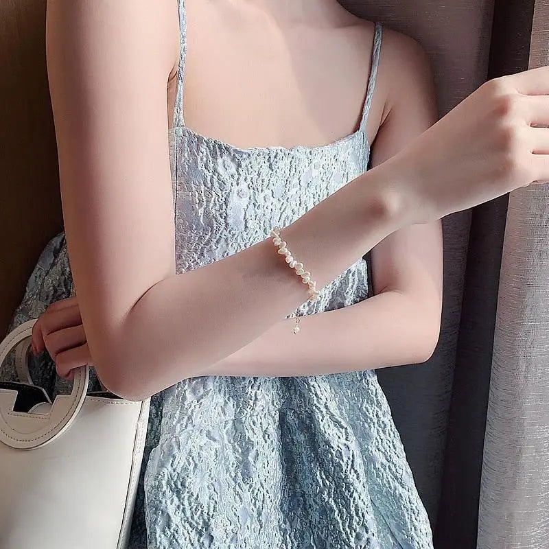 Céline Pearl Bracelet-Maryam Jewelry